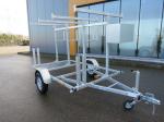 Easyline Steigeraanhangwagen enkelas 250x160x150cm 750kg